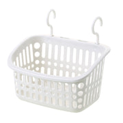 Household Hook Storage Basket Kitchen Hanging Basket Bathroom Bathroom Cosmetics Storage Basket Plastic Basket Storage Basket