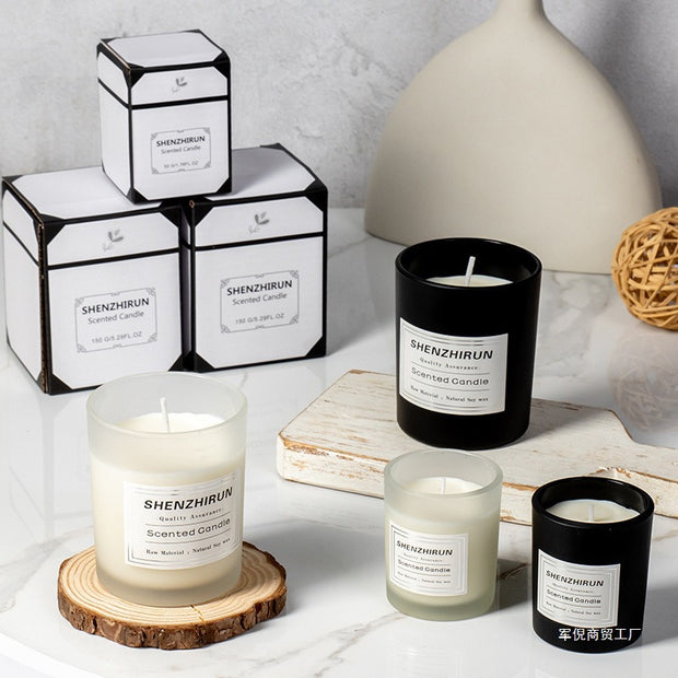 Aromatic Scented Candles Mini Fragrance Home Indoor Desktop Decoration Soy Wax Gift Supply Chain