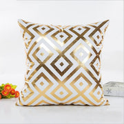 Cushion Cover Gold Linen Cotton Soft Cute Throw Pillow Cover Decorative Sofa Pillow Case Pillowcase