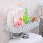 Home Bathroom Storage Rack Multifunction Strong Adhesive Rack Toiletries Shelves for Bathroom Organizer Accessories