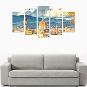 Canvas Wall Art Prints (No Frame) 5-Pieces/Set A