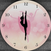 Ballet Dancer Wall Clock, Living Room Decorative Wall Clock