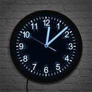 LED Luminous Wall Clock Luminous Acrylic Clock