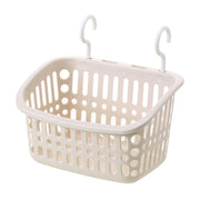 Household Hook Storage Basket Kitchen Hanging Basket Bathroom Bathroom Cosmetics Storage Basket Plastic Basket Storage Basket