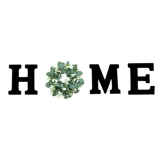 Home Wooden Alphabet Living Room Dining Room Wall Decoration Wall Decoration