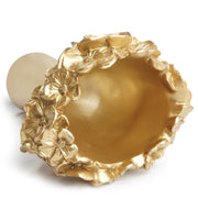 gold flowerpot home resin ornaments
