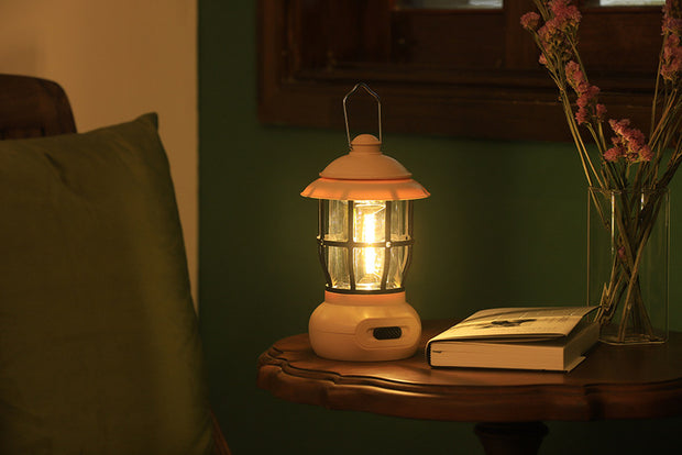 Camping Ligjt Outdoor  Ambience Lighting Camping Light Vintage Horse Light Gift USB Charging Tent Camp Lamp