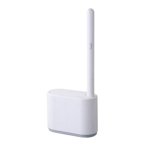 Wall Mounted Disposable Tool with No Dead Corners for Cleaning Bathroom and Toilet Brushes