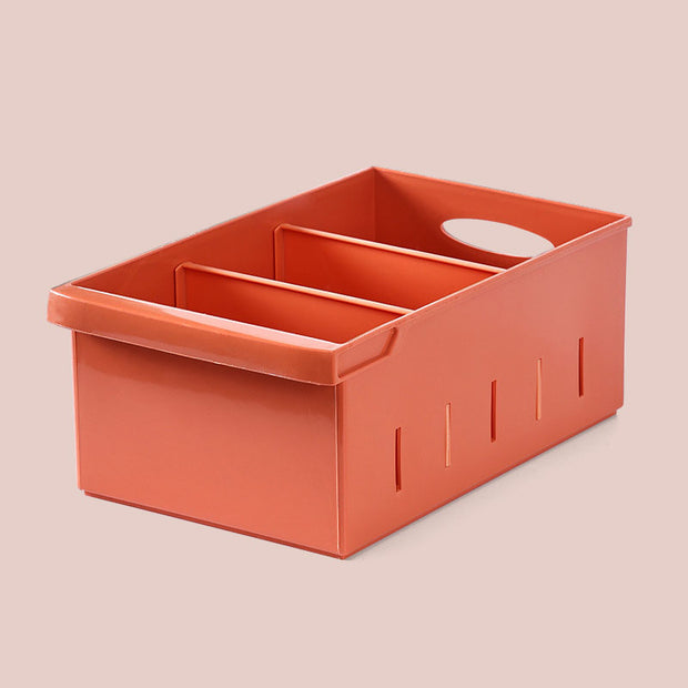 Kitchen Storage Basket Household Plastic Storage Box Storage Basket Desktop Snack Fruit And Vegetable Egg Refrigerator Storage Box