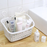 Household Hook Storage Basket Kitchen Hanging Basket Bathroom Bathroom Cosmetics Storage Basket Plastic Basket Storage Basket