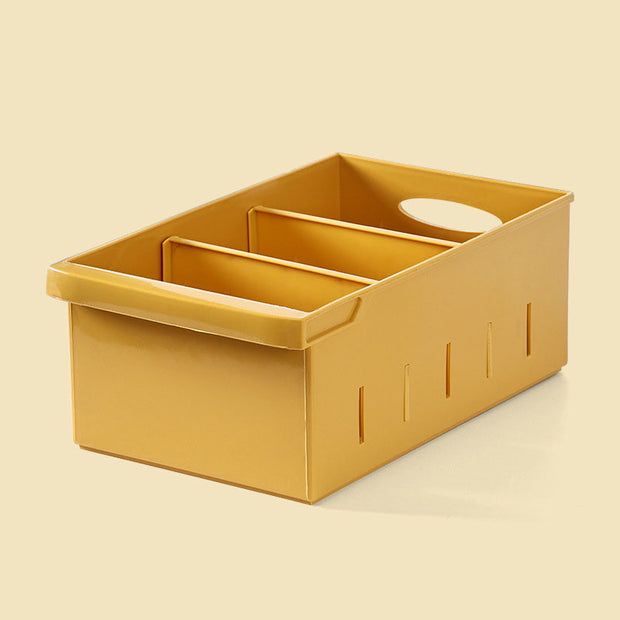 Kitchen Storage Basket Household Plastic Storage Box Storage Basket Desktop Snack Fruit And Vegetable Egg Refrigerator Storage Box