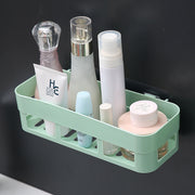 Toilet Rack Wall-Mounted Bathroom Punch-Free Rack Toilet Suction Wall Suction Cup Bathroom Storage Tripod