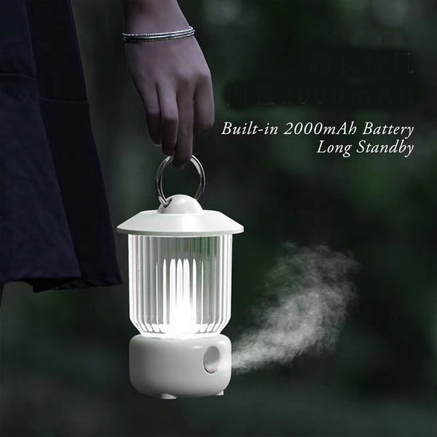 Kerosene Lamp Desktop Humidifier Lighting Multi-Function Timing Humidifier