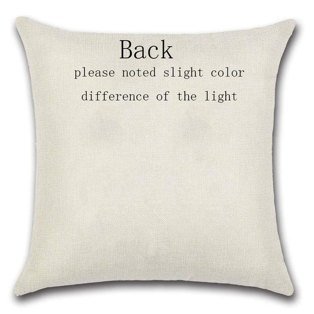 1Pcs Crown Letter 43*43cm Cotton Linen Throw Pillow Cushion Cover Car Home Decoration Sofa Decor Decorative Pillowcase 40166