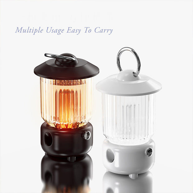 Kerosene Lamp Desktop Humidifier Lighting Multi-Function Timing Humidifier