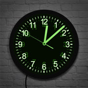 LED Luminous Wall Clock Luminous Acrylic Clock