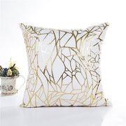 Cushion Cover Gold Linen Cotton Soft Cute Throw Pillow Cover Decorative Sofa Pillow Case Pillowcase